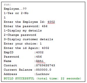 Details of another employee